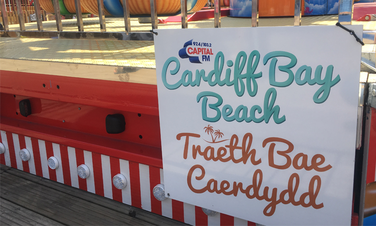 Capital FM Cardiff Bay Beach