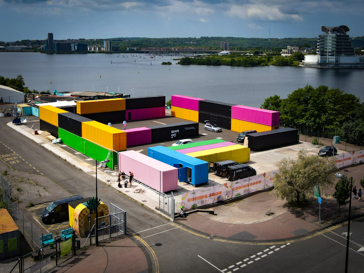 Tiger Yard Outdoor Food Court Opens Next Week It's On Cardiff